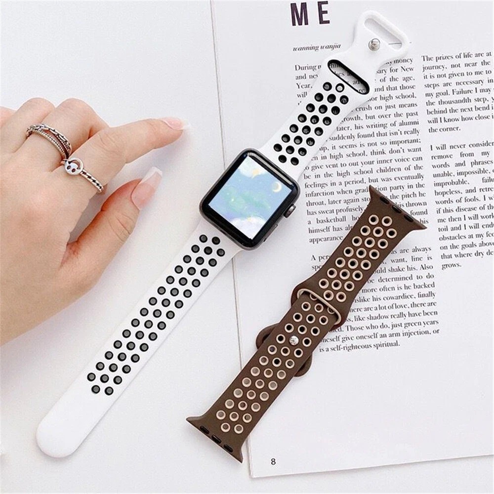 Silicone Sports Band Strap for Apple Watch Series 11 10 9 8 7 SE All Sizes 38-49