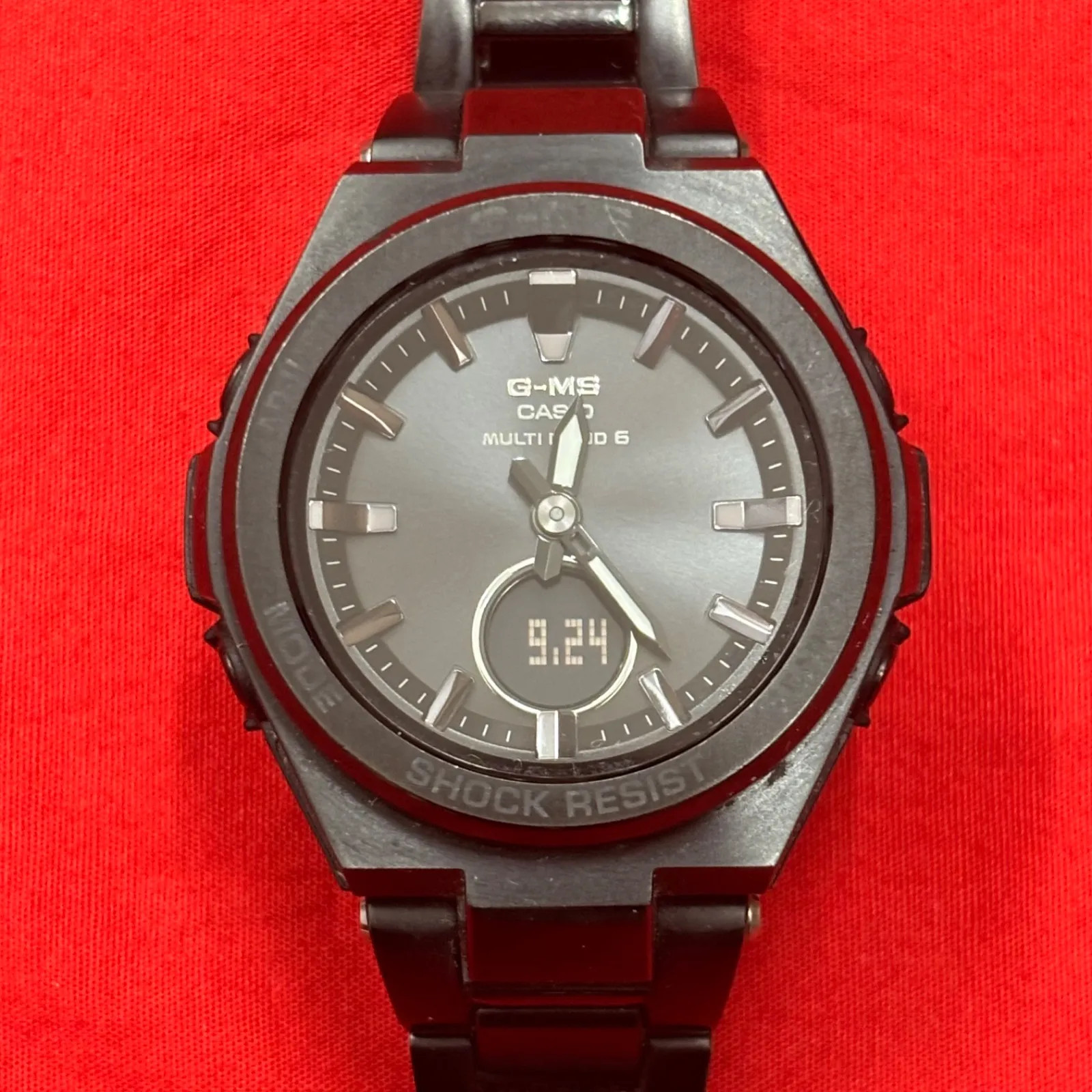 Working condition CASIO BABY-G Solar MULTI BAND 6 G-MS MSG-W200CG Casio watch fo
