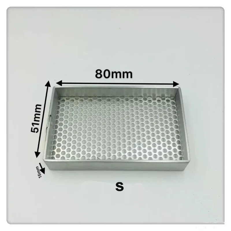 Aluminum Frame Steel Mesh Watch Parts Drying Storage Tray Organizer Tool