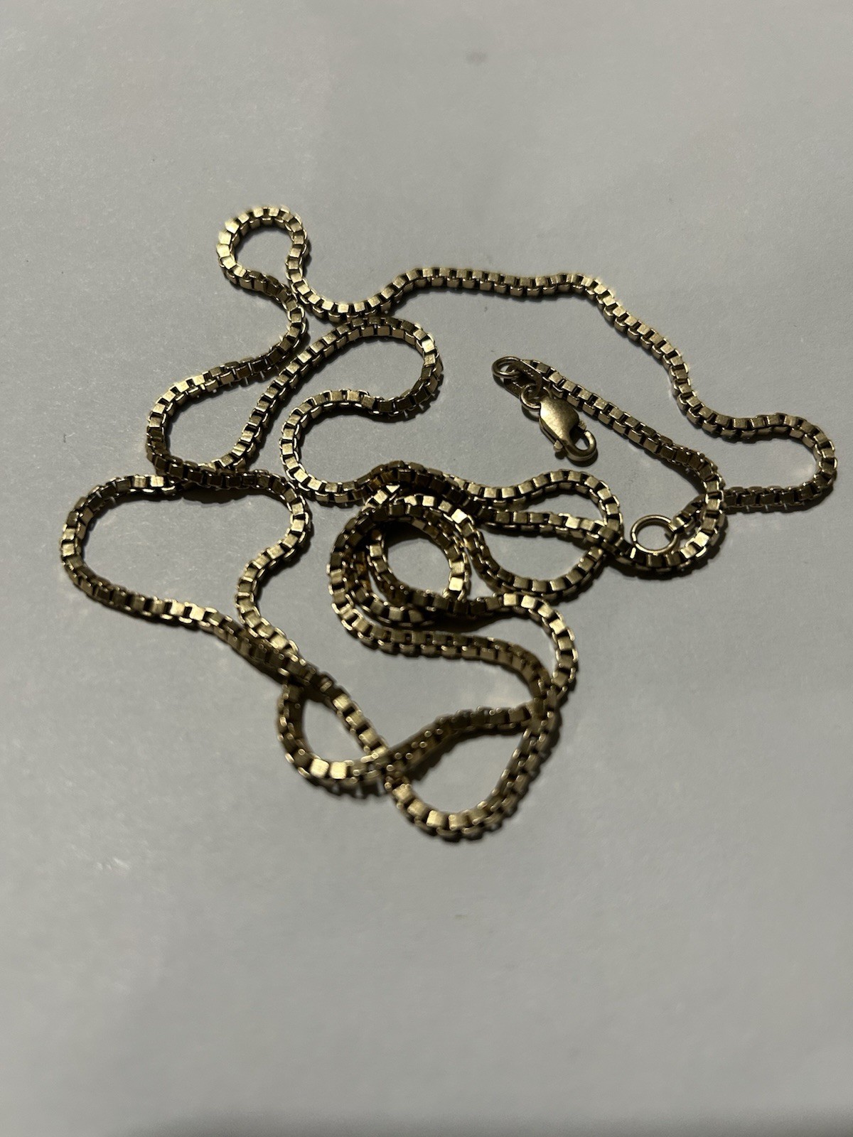 10kt yellow gold 30 inch necklace