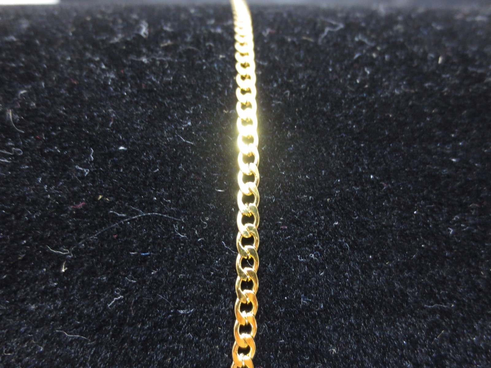 3/5/7mm GOLD PLATED STAINLESS STEEL CURB CUBAN CHAIN NECKLACE 18″-60″-GOLD