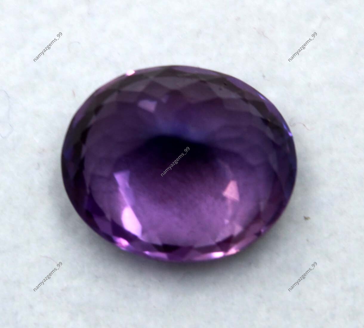 6 Ct Extremely Rare Natural Purple Tanzanite Oval Certified Loose Gemstone