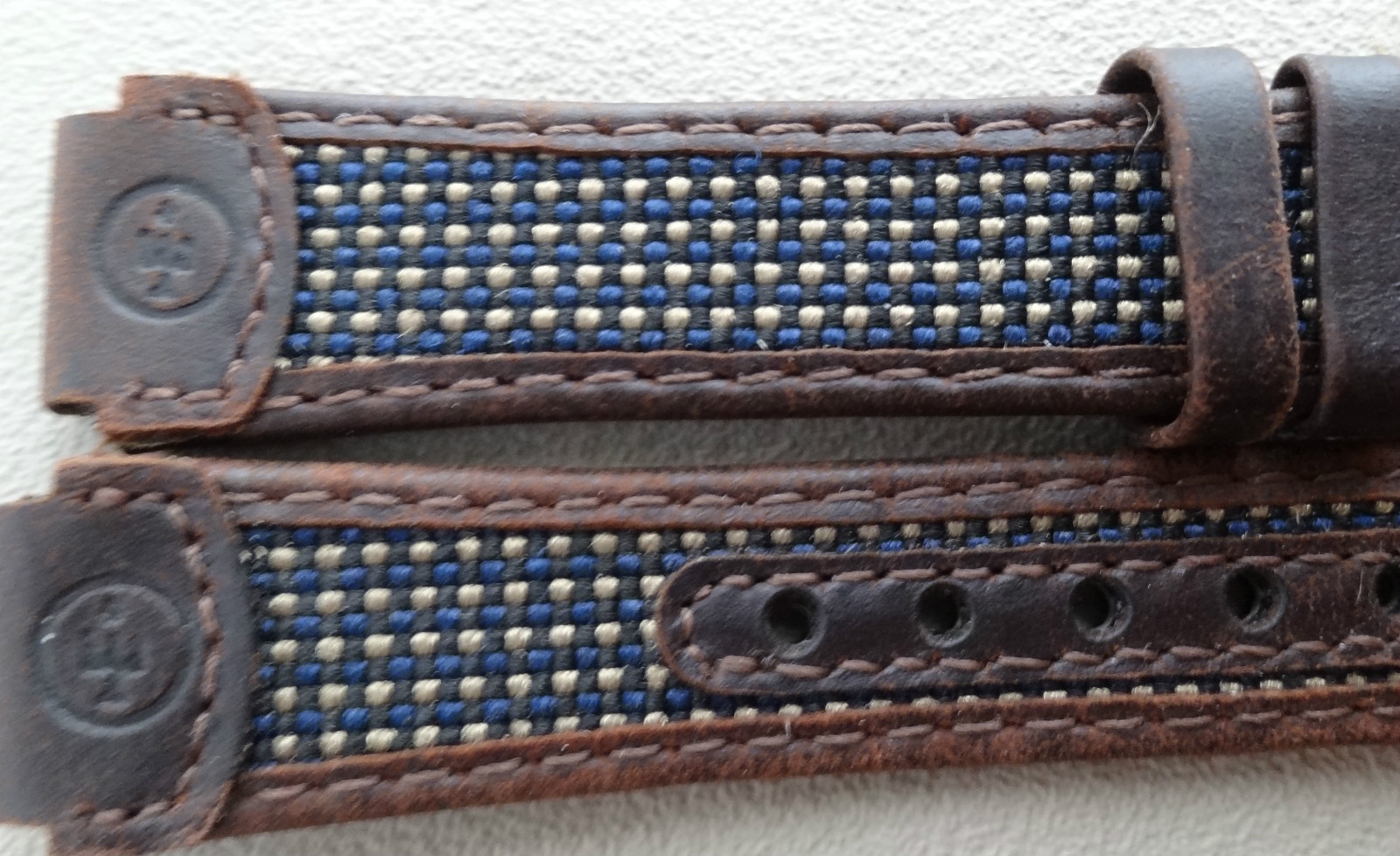 SMALL LADIES New Timex Expedition Brown Water Resistant 14mm Regular Watch Band