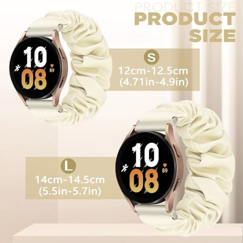 Scrunchies Watch Bands 16mm 18mm 19mm 20mm 22mm Quick Release Fabric Strap for