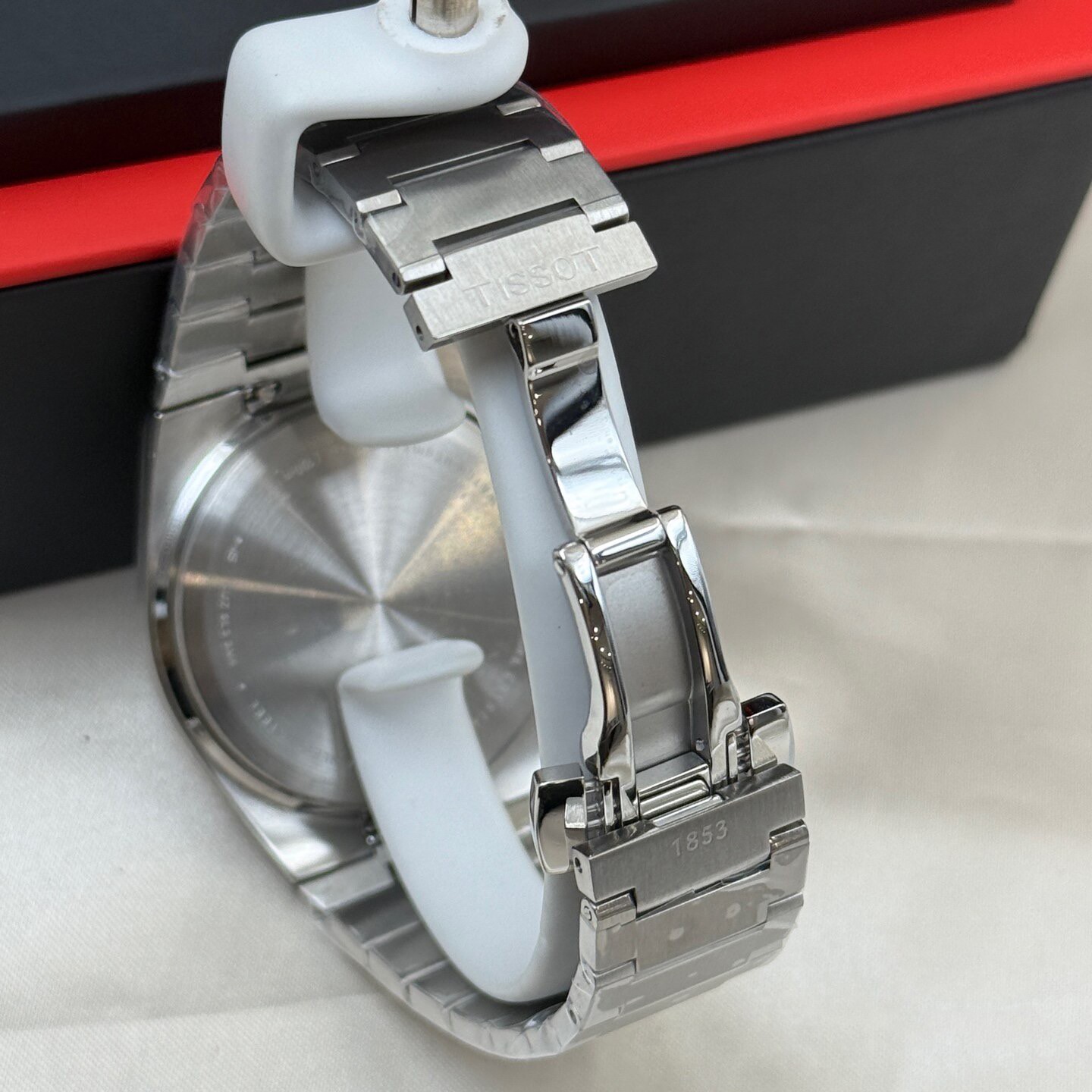 Tissot PRX/316L Quartz Black New Watch 40mm Men’s Steel Watch T137.410.11.051.00