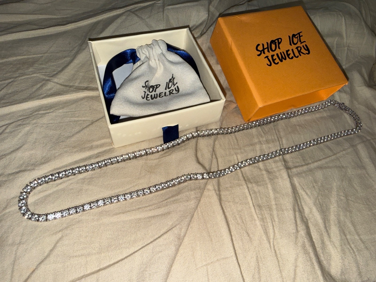 moissanite chain men