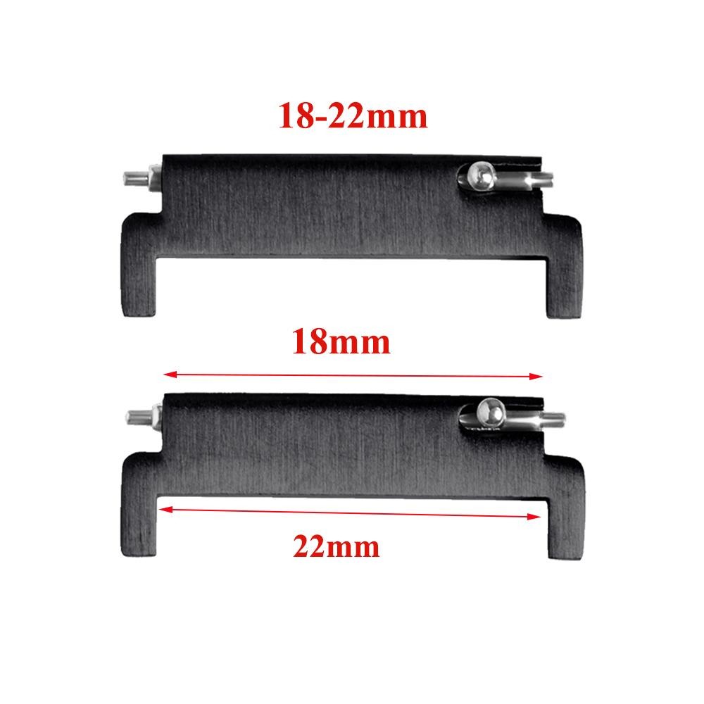 Watch Strap Adapter Pair Quick Release Connectors 18mm to 20mm 22mm 20mm to 22mm