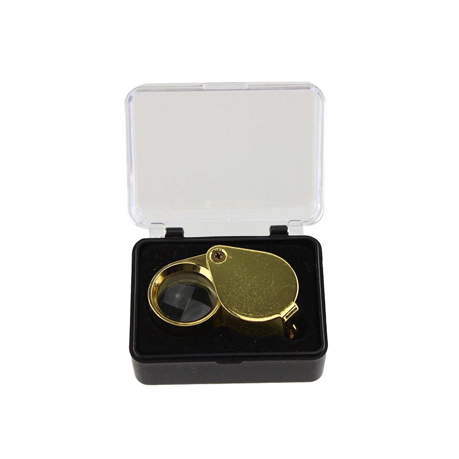 GOLD JEWELER’S MAGNIFIER EYE LOUPE DIAMOND GEM COIN MAGNIFIER (Blemished)
