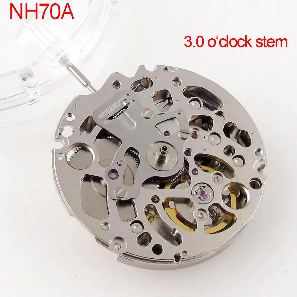 TMI Japan NH35 NH05 Automatic Mechanical Movement Day Date Set High Accuracy
