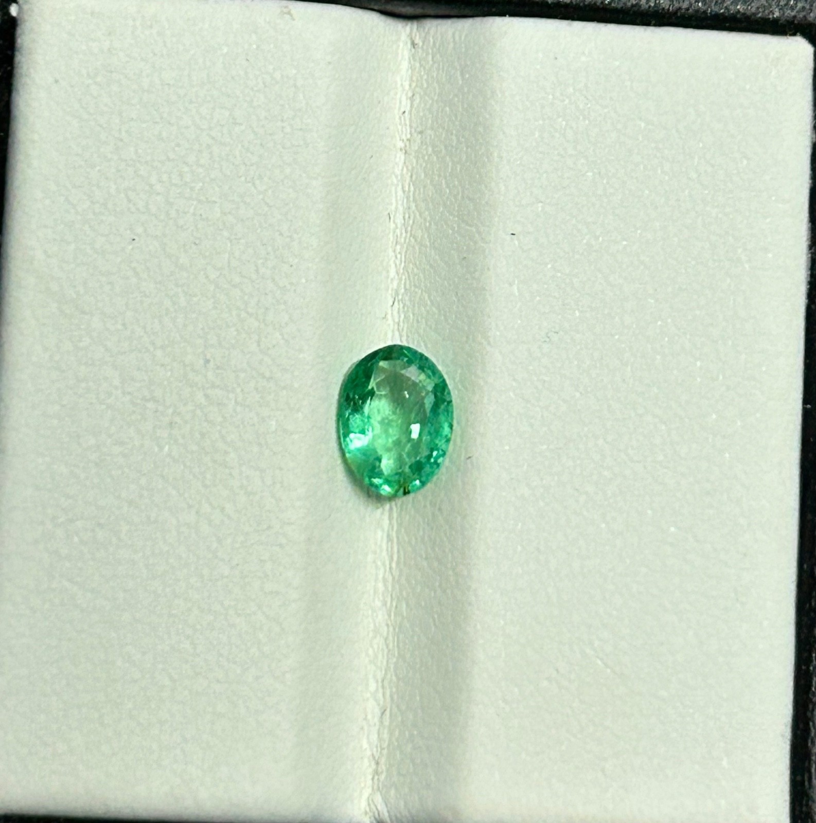 Natural Emerald 0.60 Carats 6.4×4.9×2.7 MM Medium Good quality Luster Gemstone