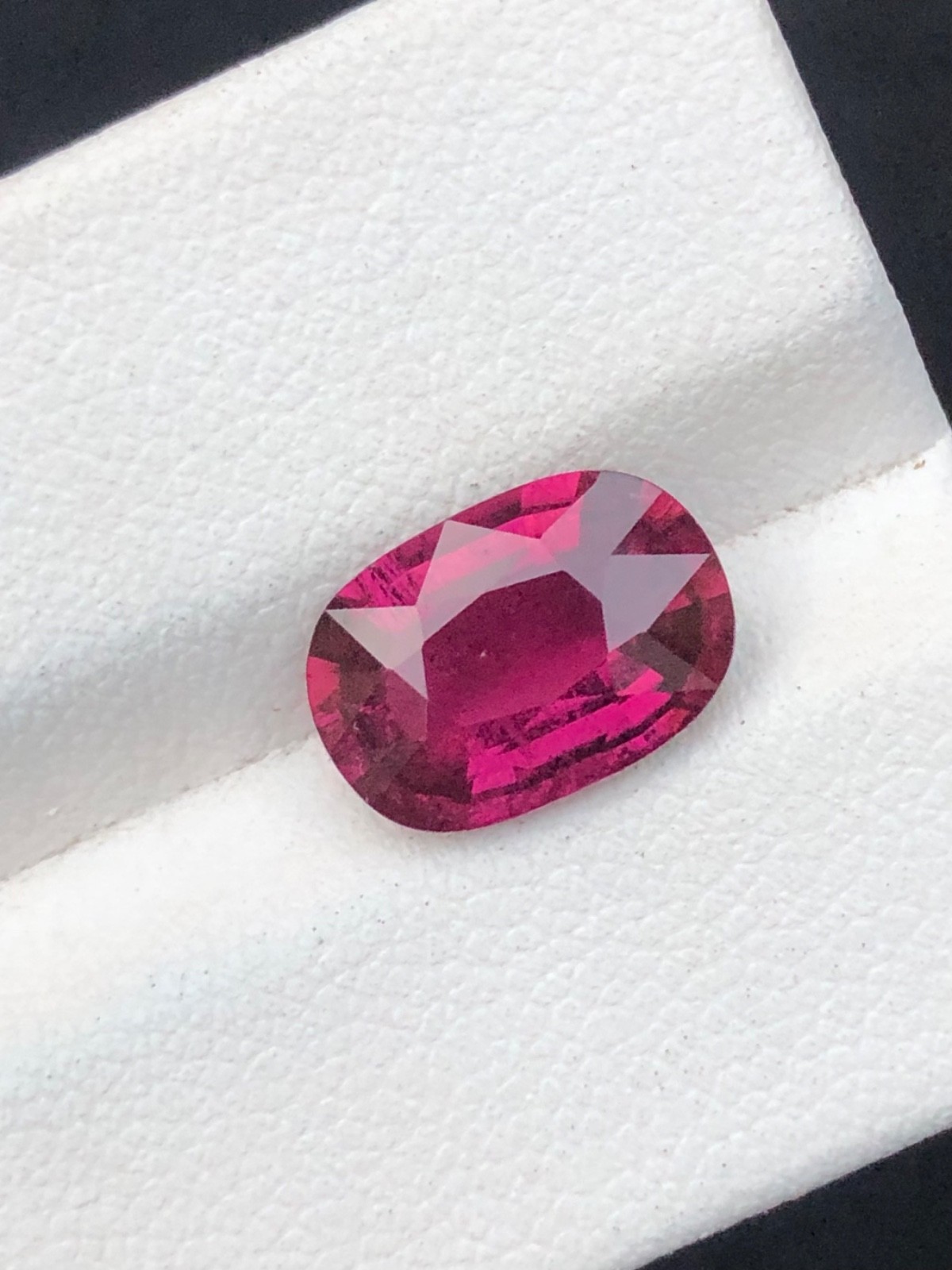 3.07 Cts Natural cut Rubelite Tourmaline, loose gemstone from Afghanistan