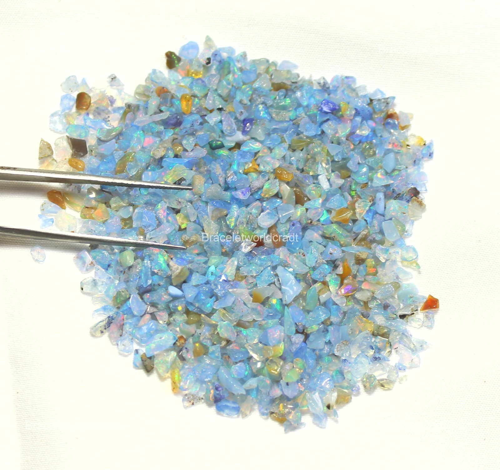 Natural Tiny Opal Rough 250 Pcs Wholesale Lot Wire Wrap Jewelry Supply 1x1x1 mm