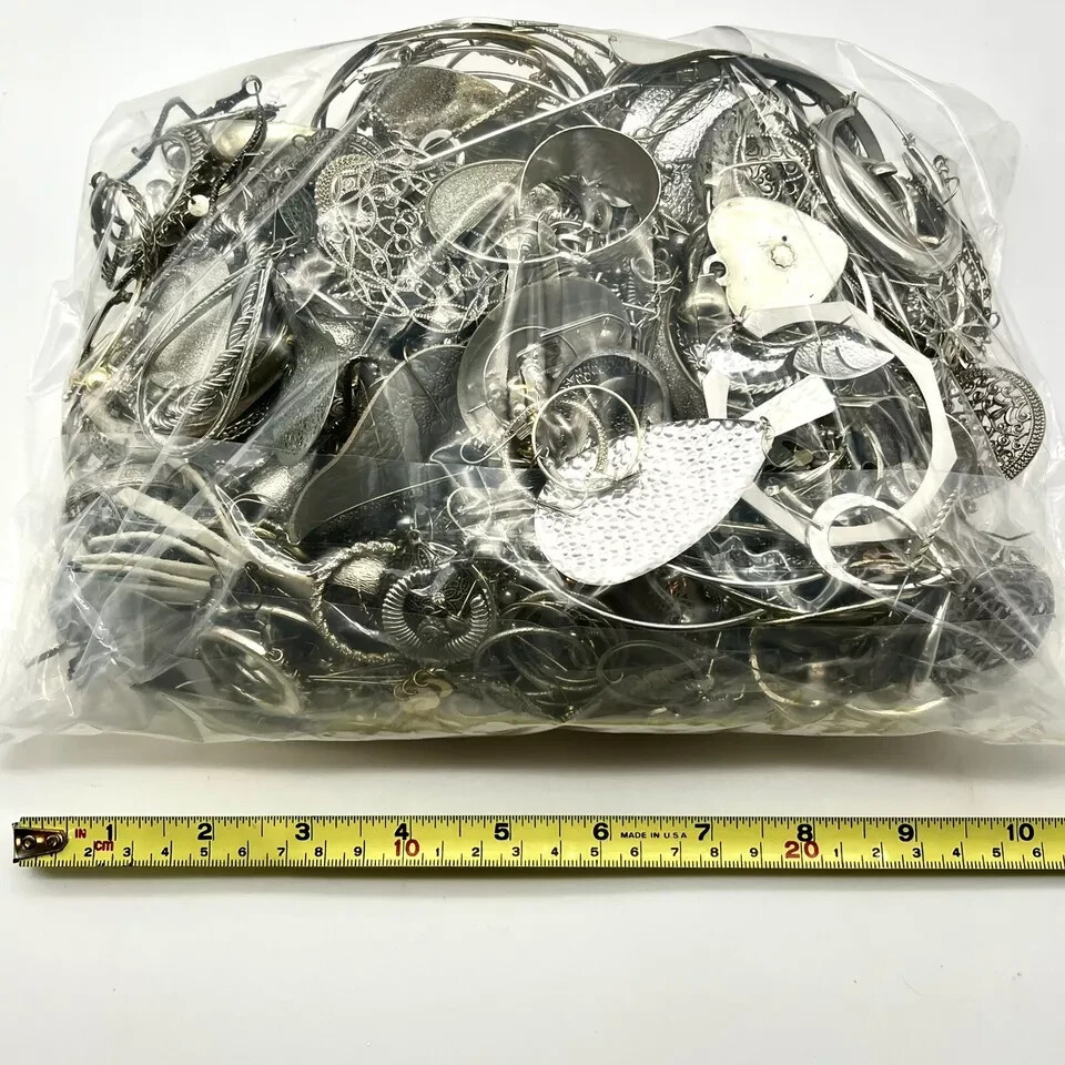Jewelry 1 LB WEARABLE Bulk Lot Estate Vintage to Modern Costume-#FT5558