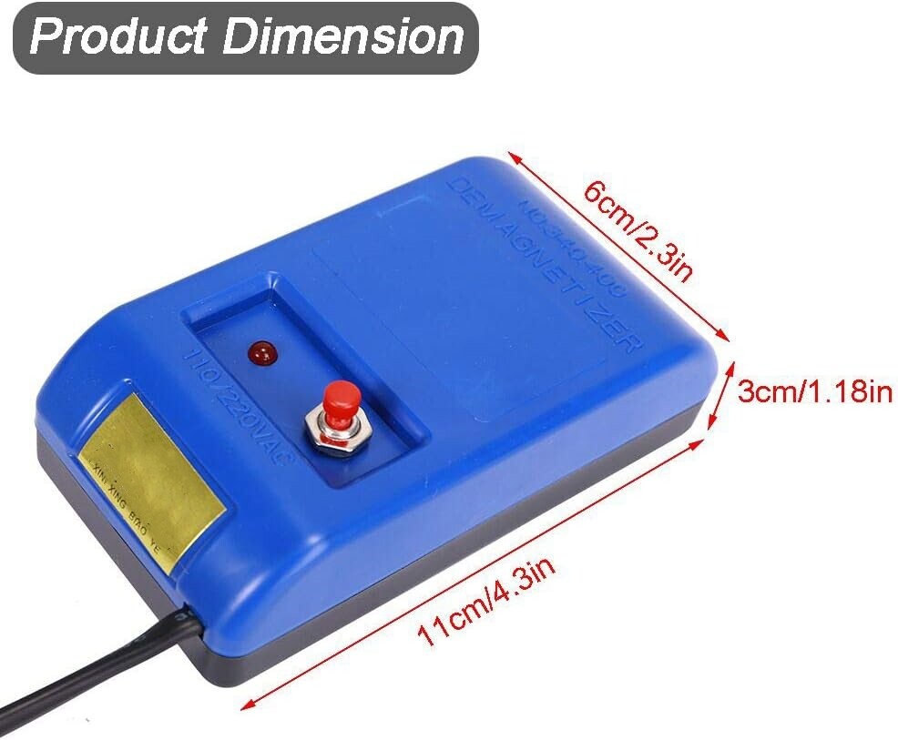 Demagnetizer Watch Repair Screwdriver Tweezers Demagnetise Electrical Tools