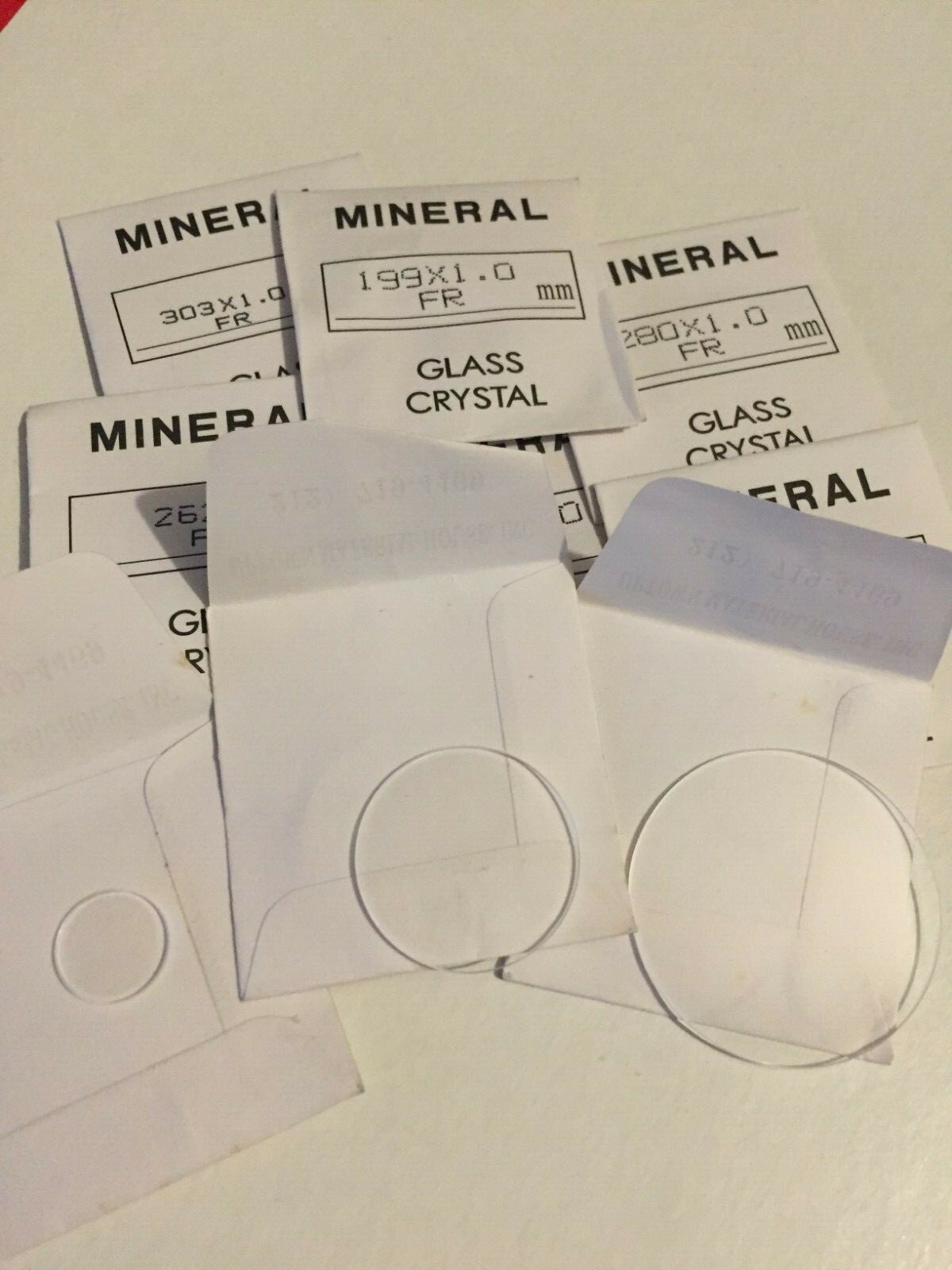 watch glass. replacement.1mm thick, 12mm to 36mm fast shipping