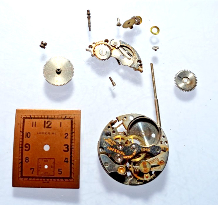 Imperial 1046 Watch Movement Watchmaker watch parts “Good Balance” 7 jewel
