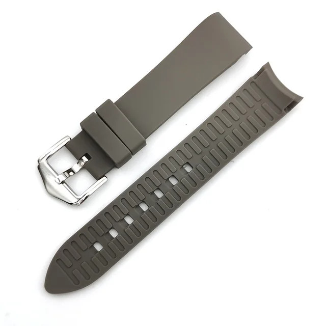 18mm 20mm 22mm Soft Silicone Watch Band Divers Replacement Strap Quick Release