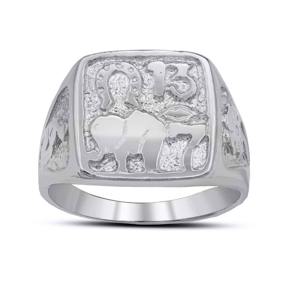 Gold Lucky Charm Ring (Available in Yellow/Rose/White Gold)
