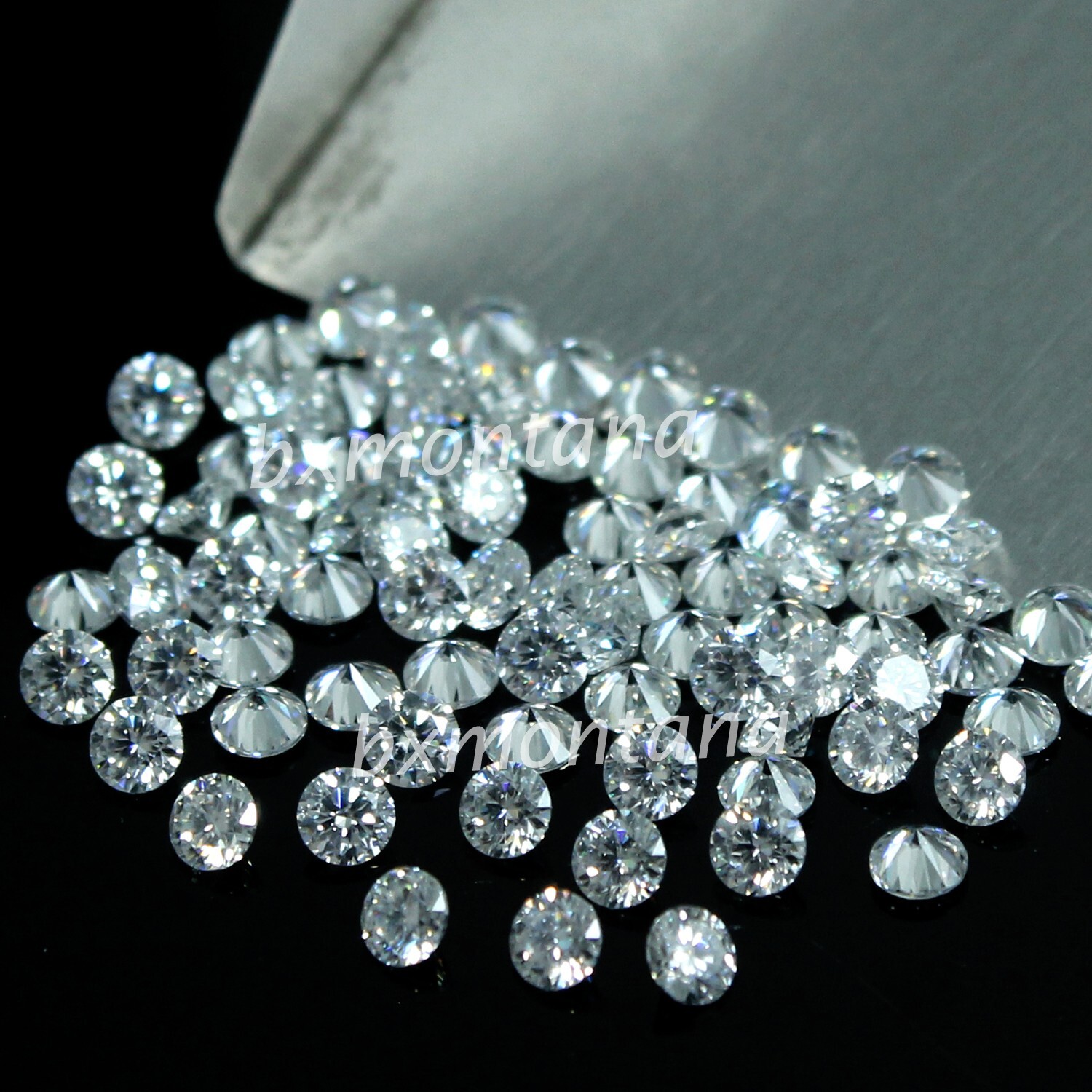 1000 Pcs Lot Natural 4.00 Ct Certified DE Color VVS1 White 0.80 MM Round Diamond