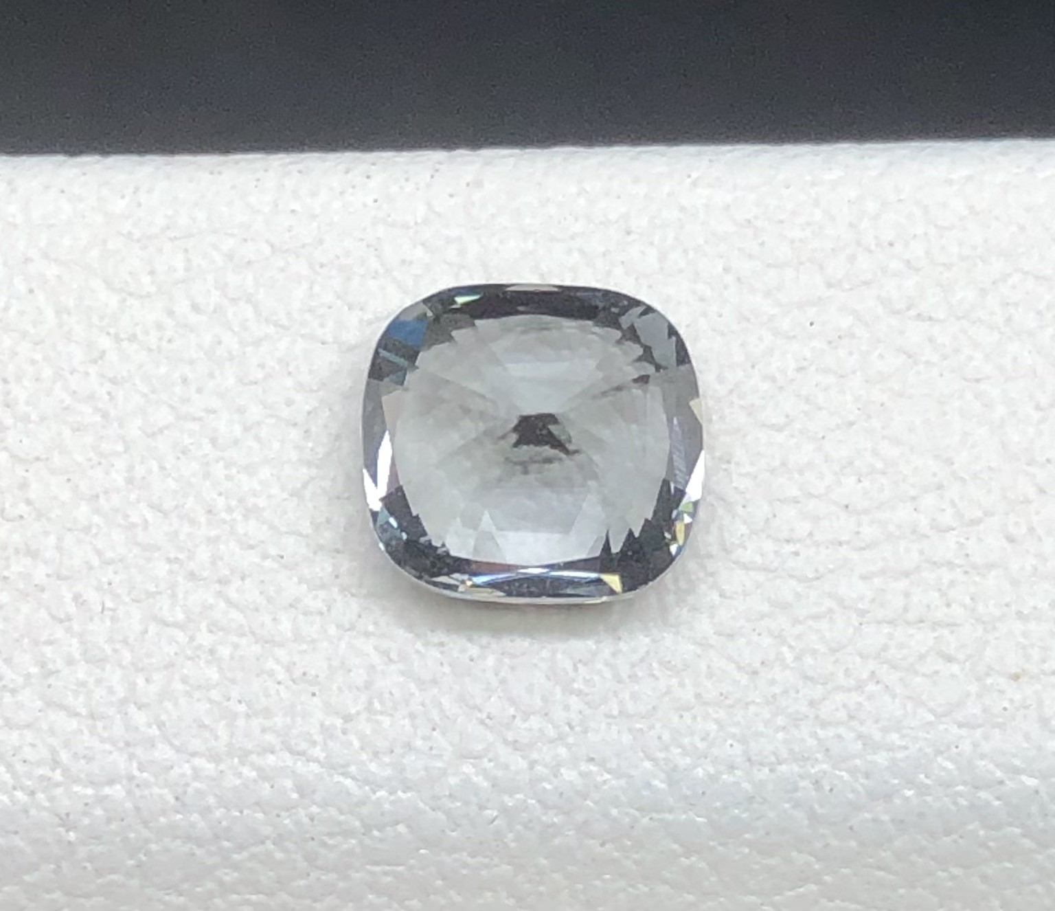 Natural Unheated Metallic Grey Spinel 1.18 Ct loose gemstones