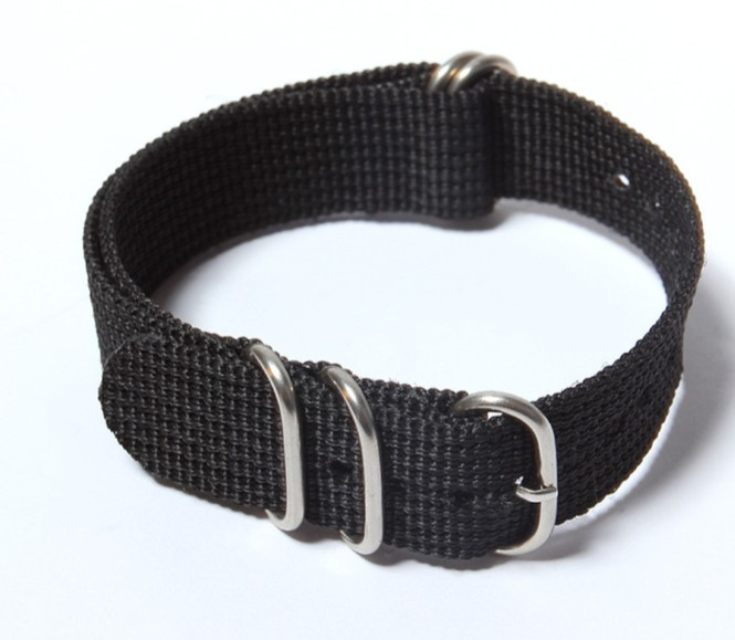 Nylon NATO Watch Strap Band – 16mm 18mm 20mm 22mm -Black Green White Brown