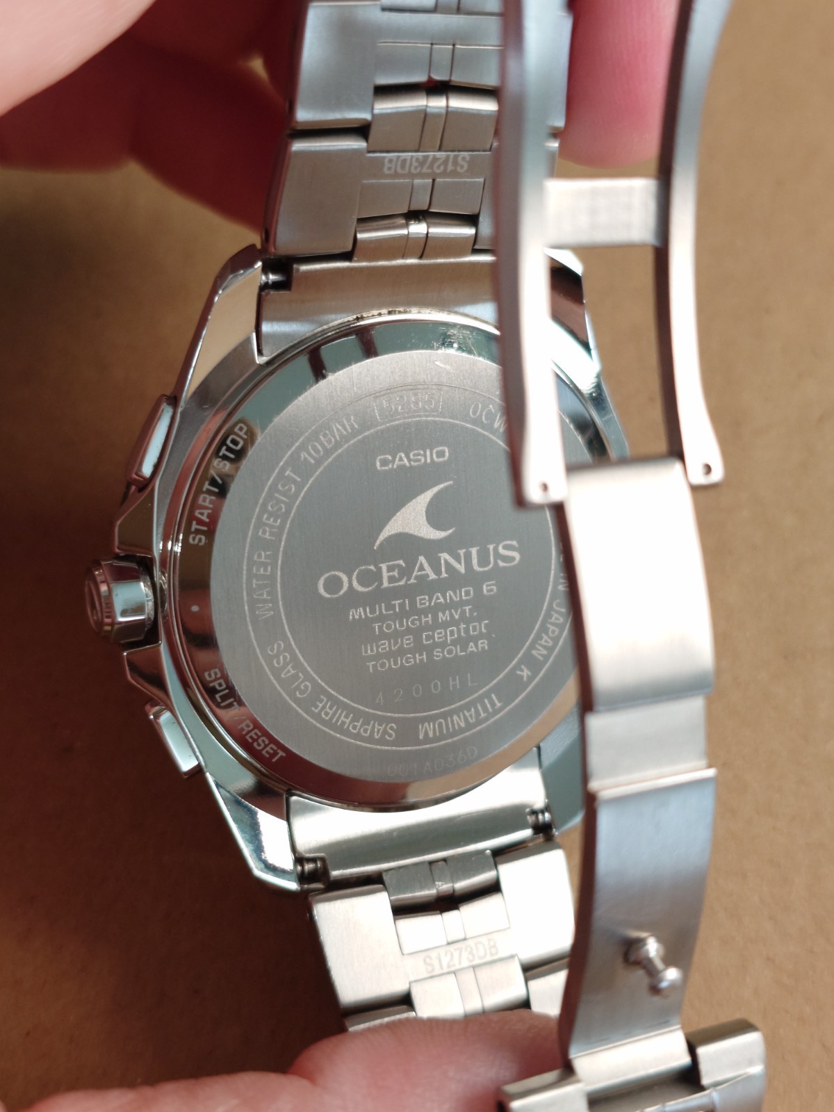 Casio Oceanus Manta OCW-S2400-1AJF – Premium JDM Titanium Chronograph Solar