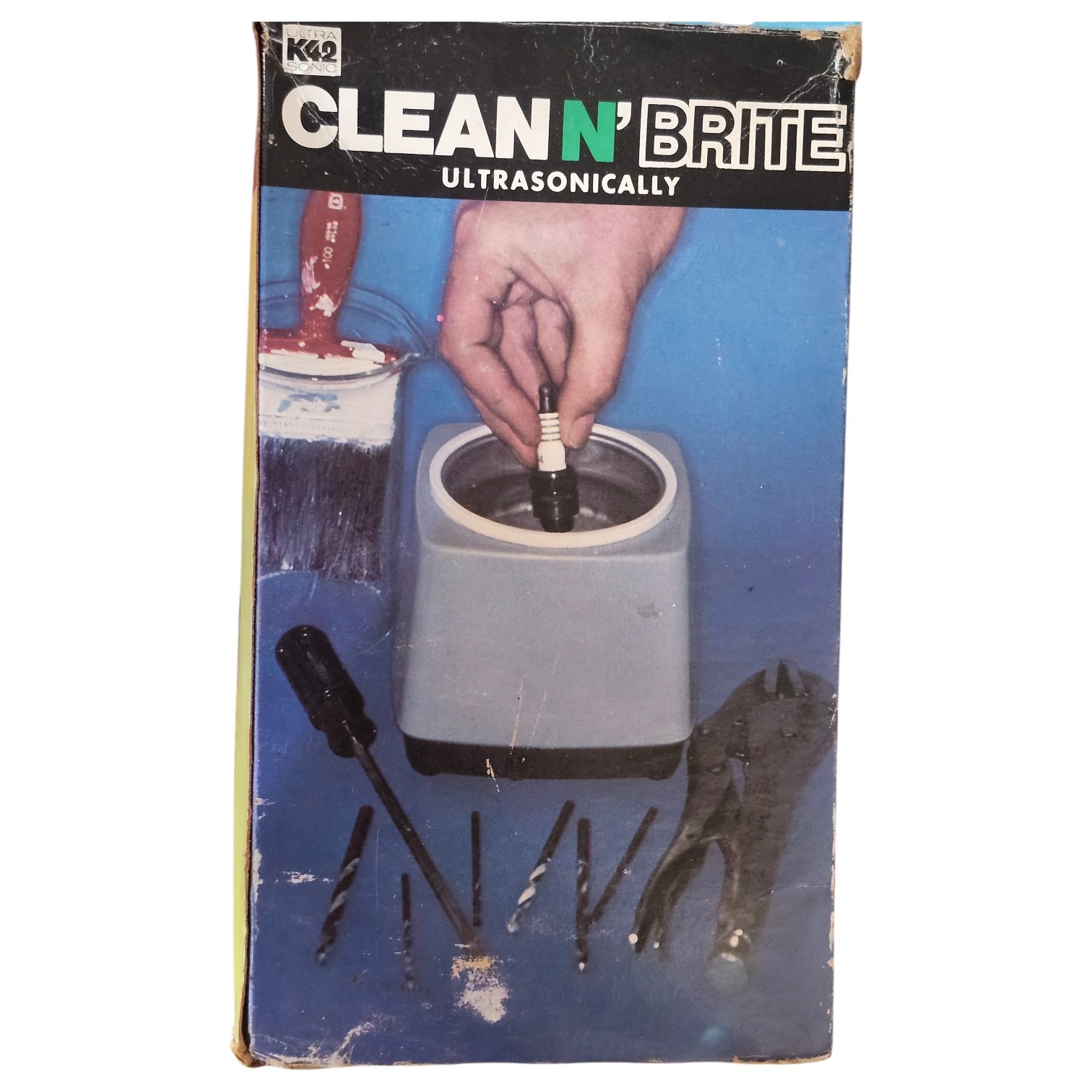 Vintage Jewelry ultrasonic cleaner k42 clean n brite Made in USA Free shipping