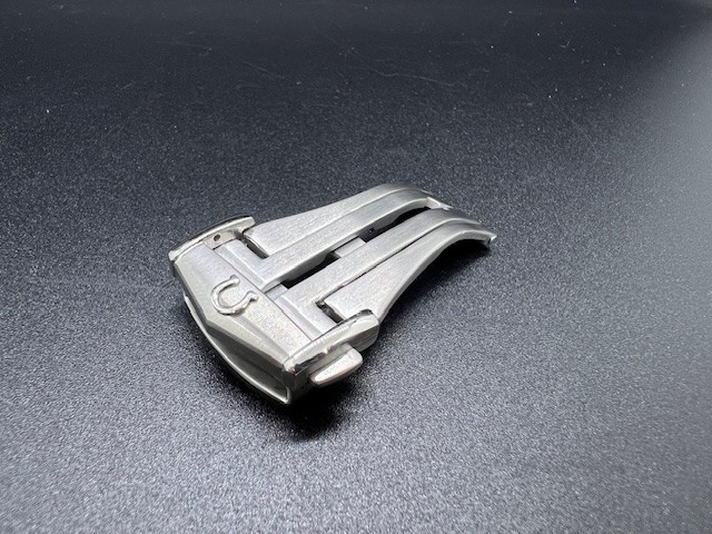 U.S. Seller! Omega Style Brushed Deployant Clasp – 18mm or 20mm