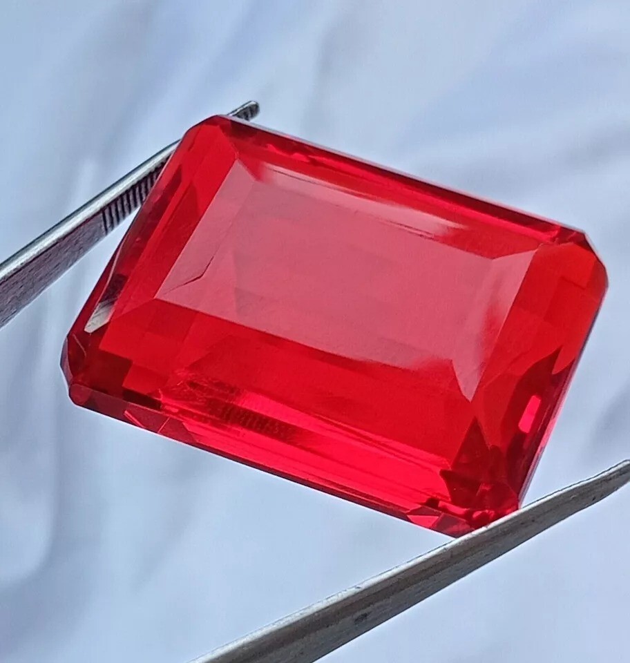 Flawless Charm Red Jedi Spinel 108 Ct AA++ Quality Superb Bright Gemstone KT054