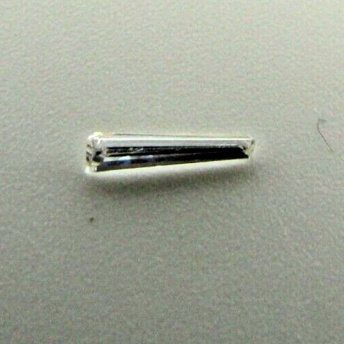 100% NATURAL TAPERED BAGUETTE SIZE DIAMOND @6mm SUPER CLEAN AND EXTRA LONG