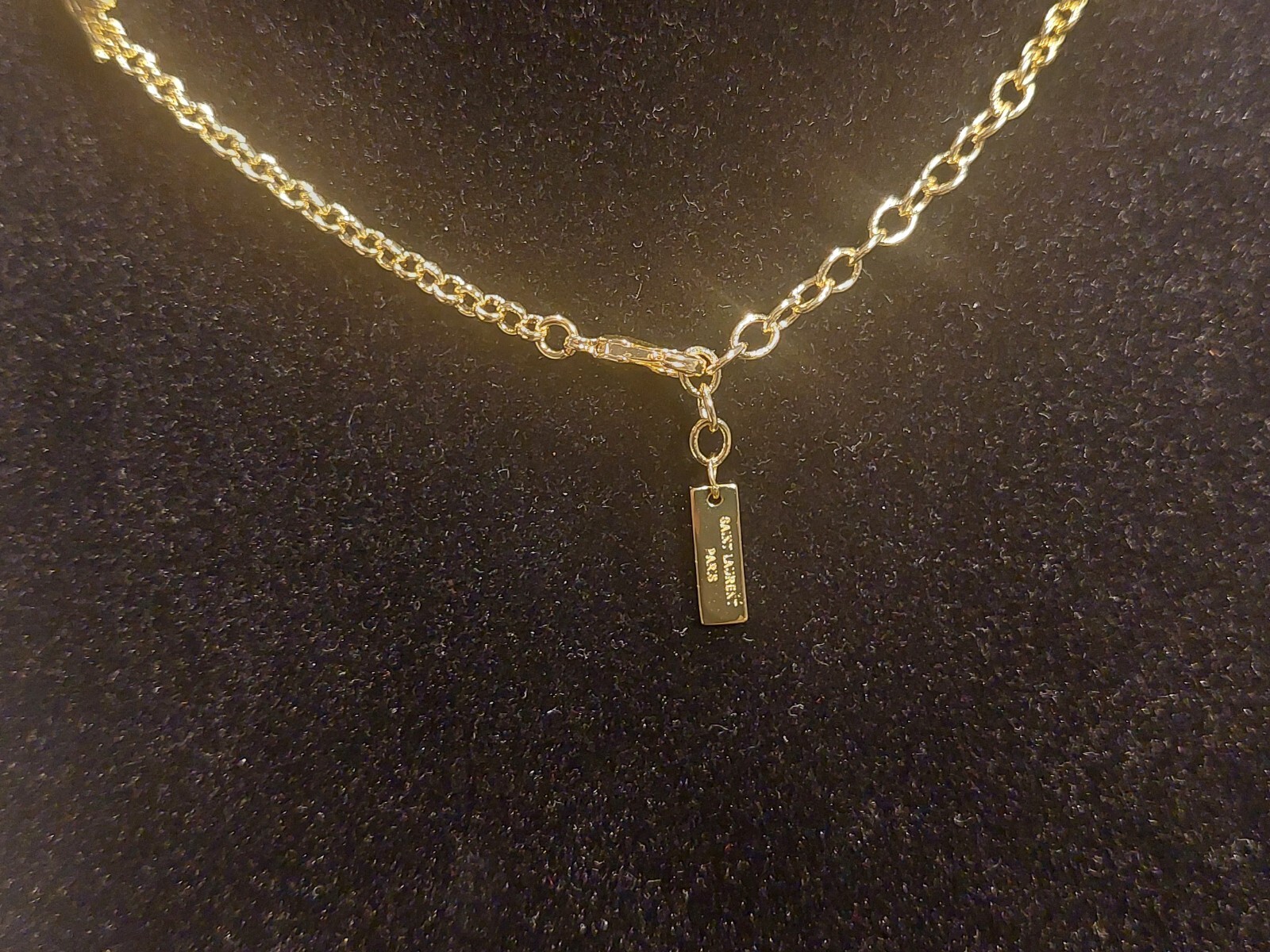 YVES SAINT LAURENT CHOKER NECKLACE – Box Included