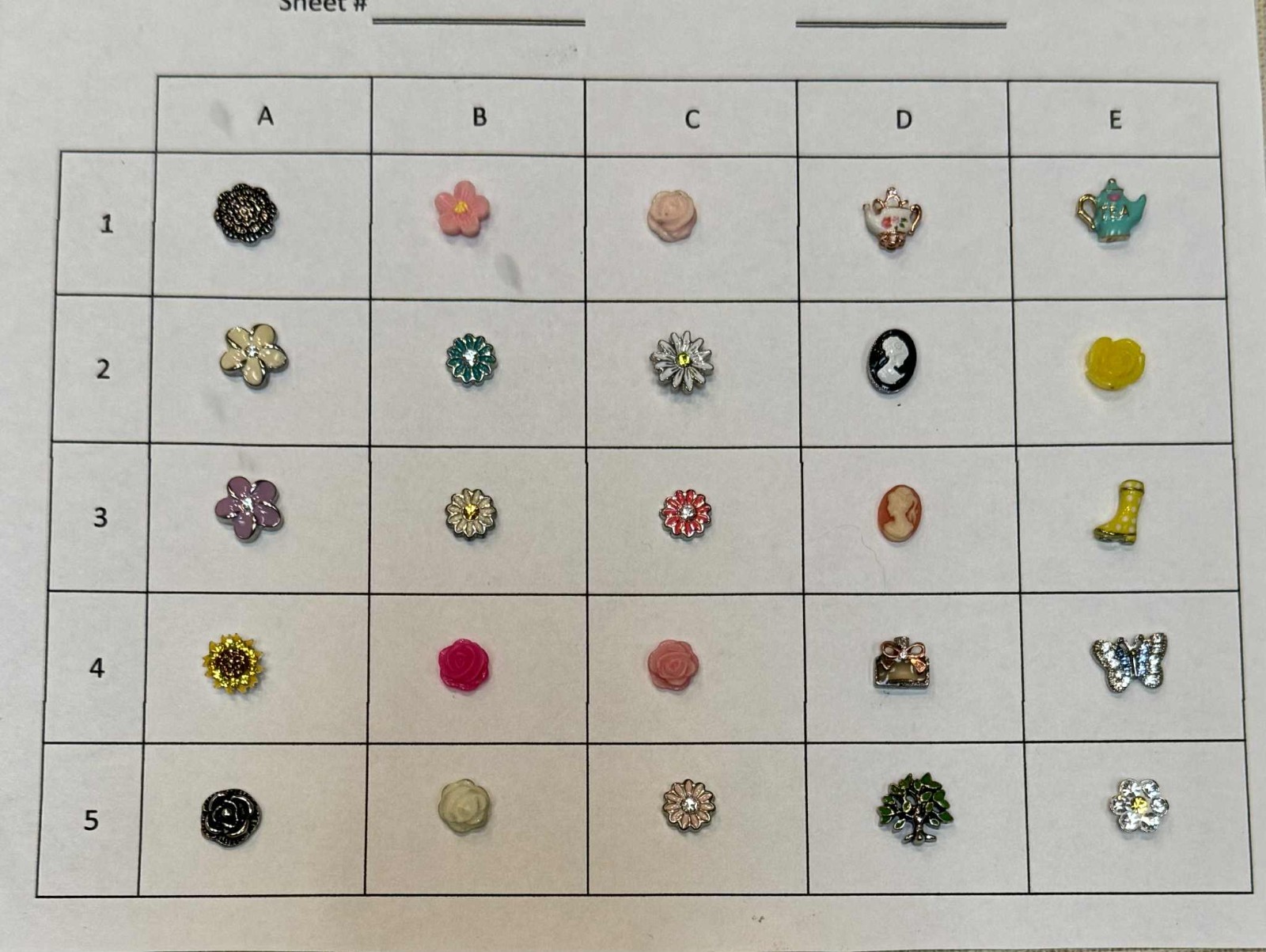 Authentic Origami Owl Charms FLOWERS GARDEN TEA POTS CAMEOS Perfume FAMILY TREE