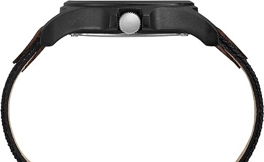 Timex Men’s Expedition Watch TWF3C8430 20mm genuine leather & fabric strap “NEW”