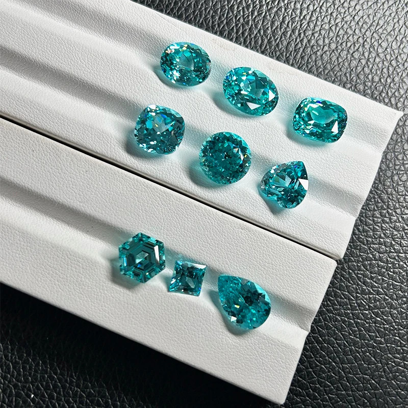 Lab Grown Paraiba Gemstone 0.5-5ct for Jewelry Making with AGL Certificate