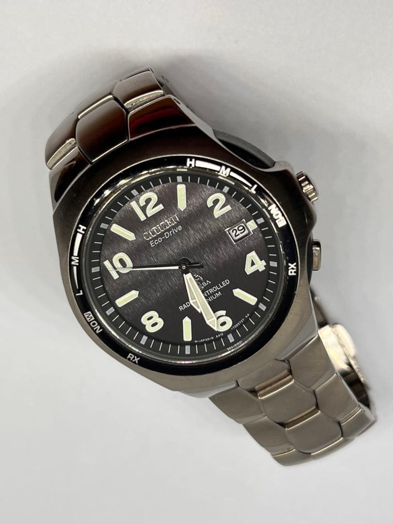 Citizen Attesa Radio-Controlled Solar Date Watch