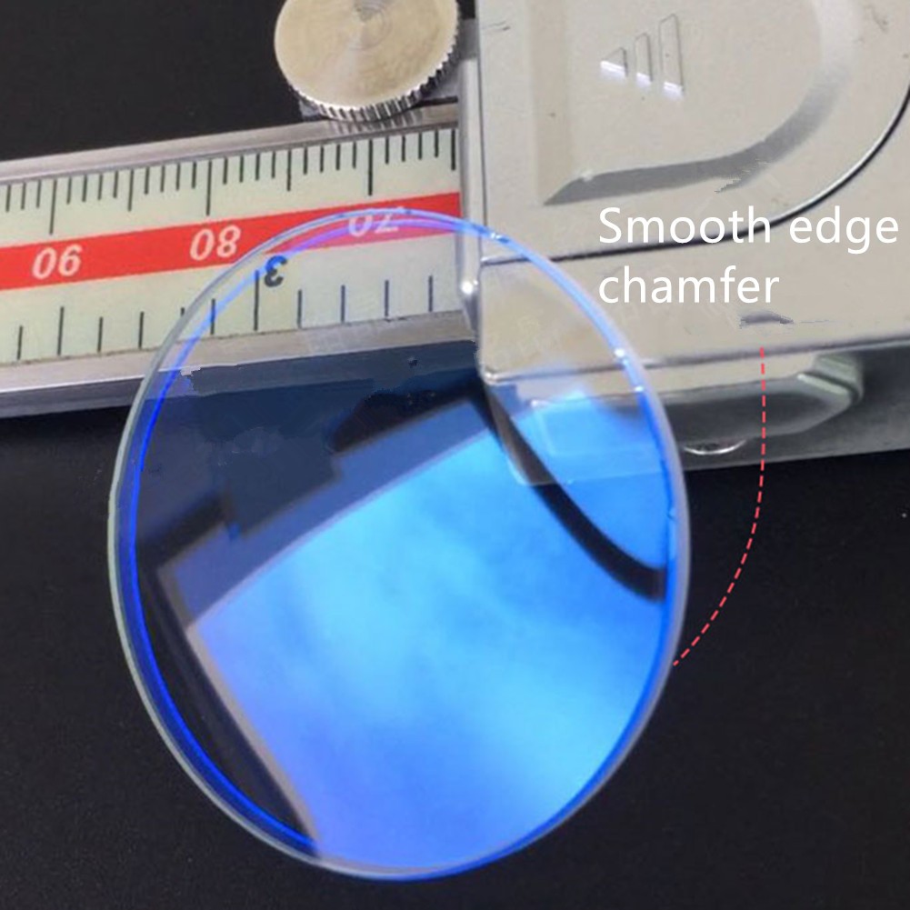 1.2mm Blue AR Coated Double Dome Mineral Watch Glass Crystal Repair 30-38.5mm k
