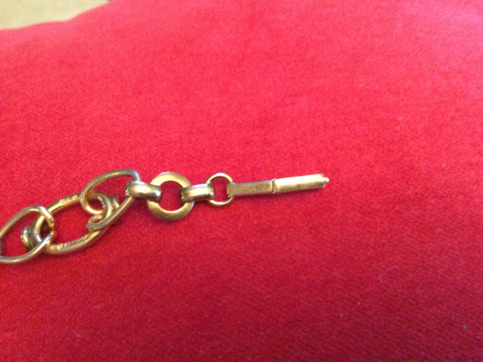 Vintage Mid Century 1/20 12K GF Interlocking Circle Link Chain Bracelet HSB