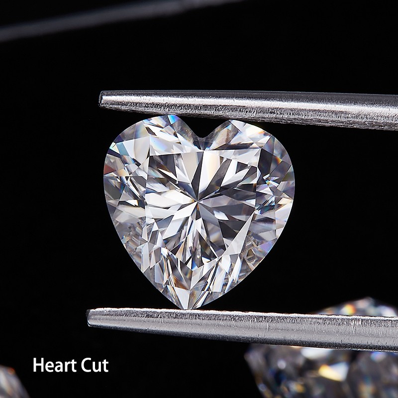 US 0.1-10ct Loose Moissanite Gem Stone VVS1 D Multi Cut with GRA Certificate