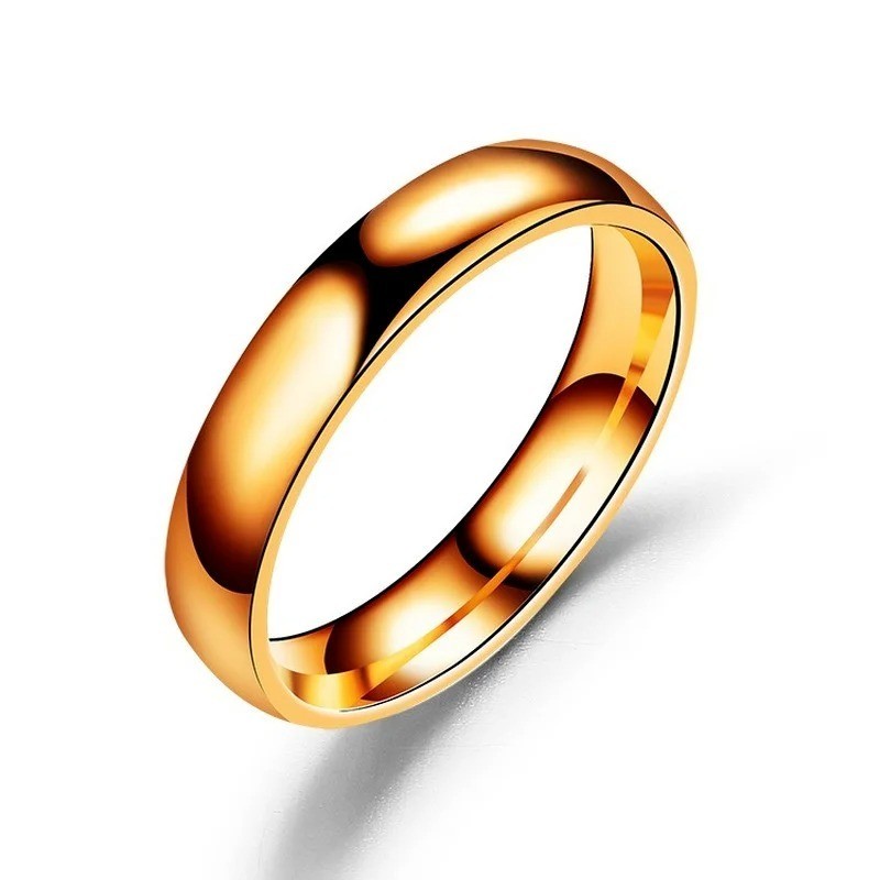 Men’s Women’s Silver High Polished Dome Titanium Rings Wedding Band Comfort Fit.