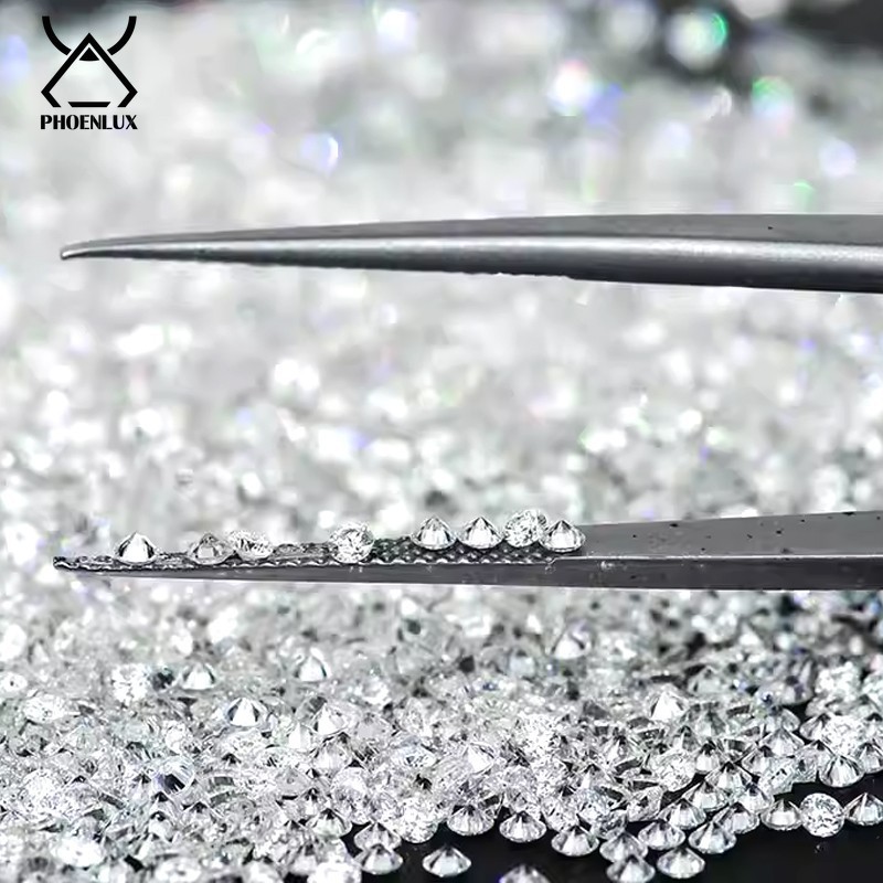 Wholesale Loose Round CZ Stone White Cubic Zirconia Gemstone DIY Jewelry AAAAA