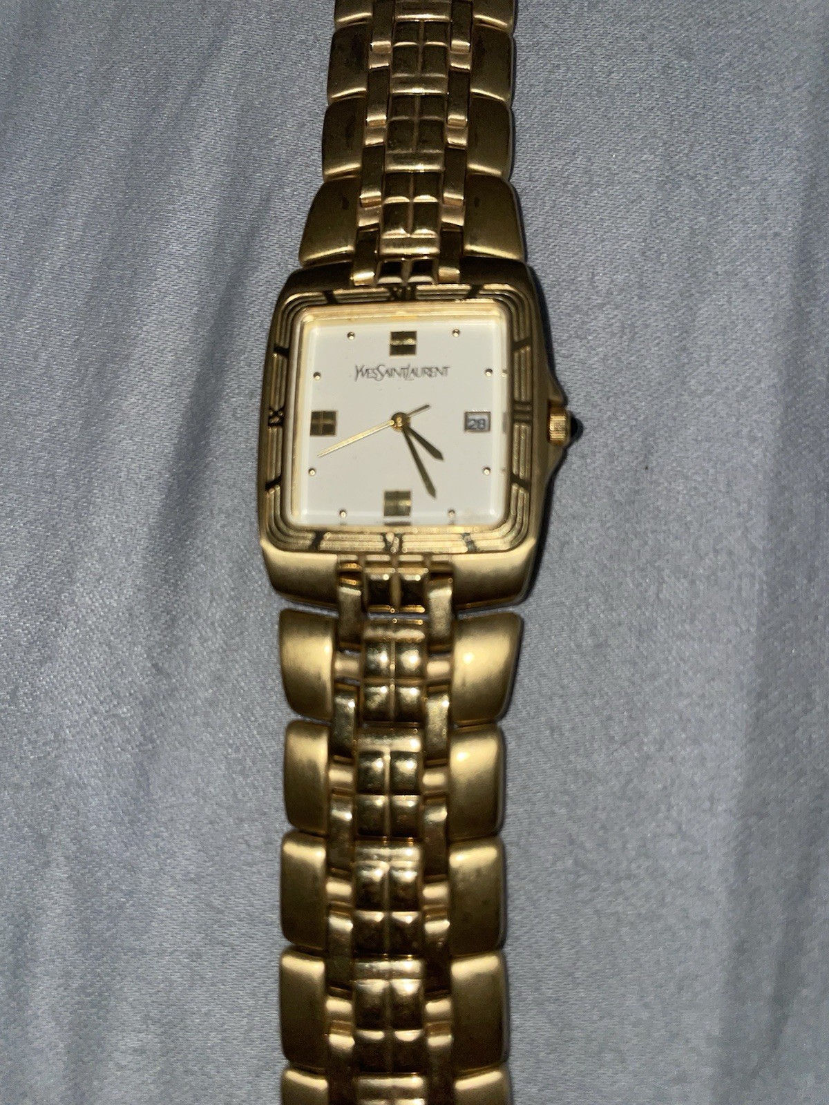 Vintage Yves Saint Laurent Watch Manufactured by Citizen, Needs Battery