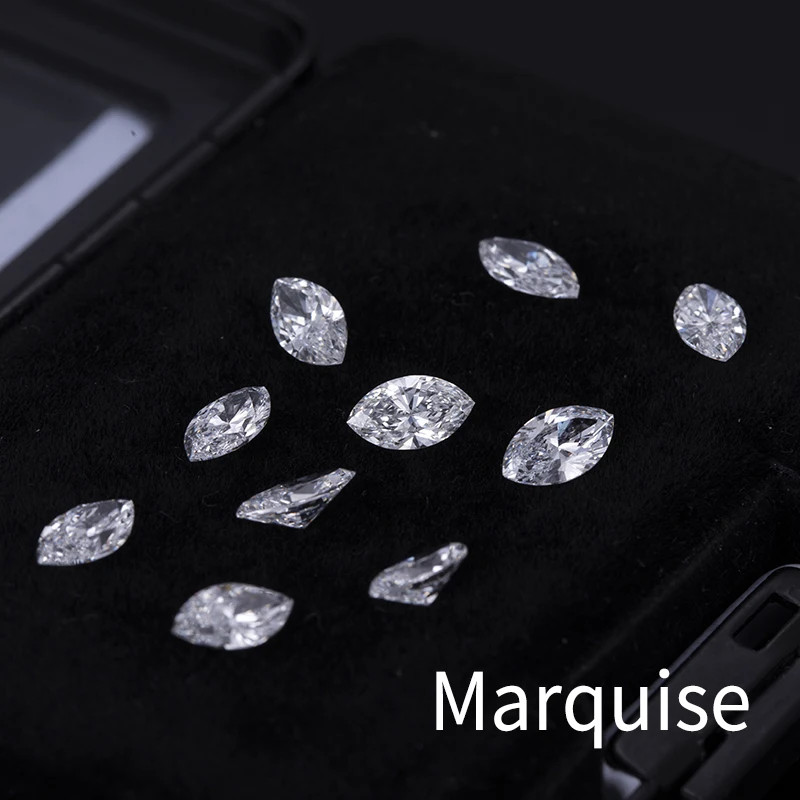 Small Size 1ct Marquise Cut 1.5×3-2×4.5mm D Color GRA VVS1 for Jewelry Making