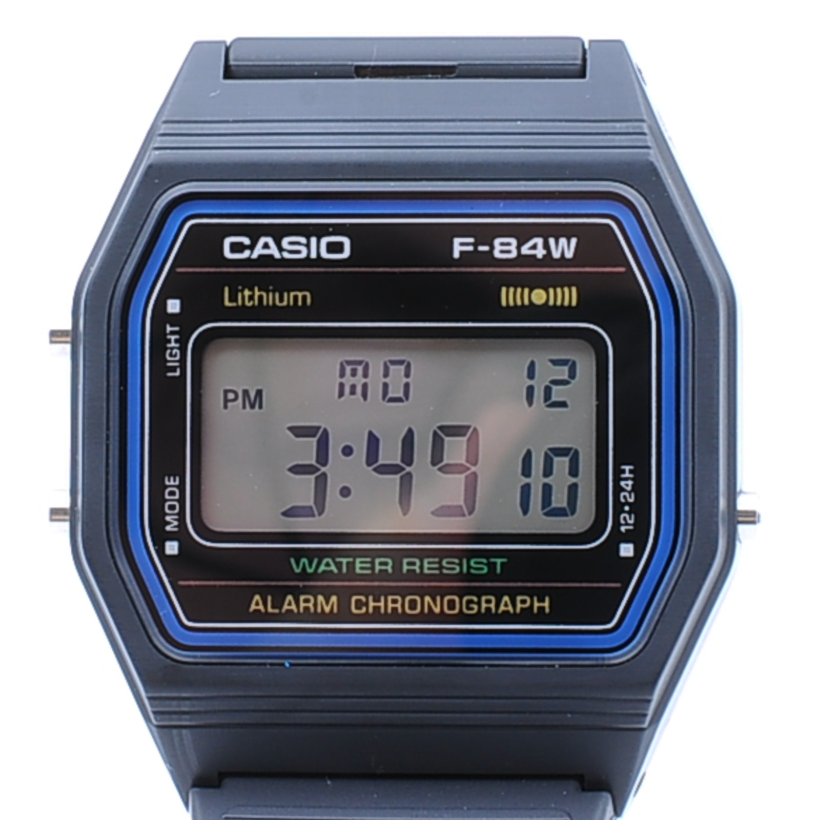 [Brand New] Casio F-84W-1QJH Black Light Men’s Standard Digital Wristwatch