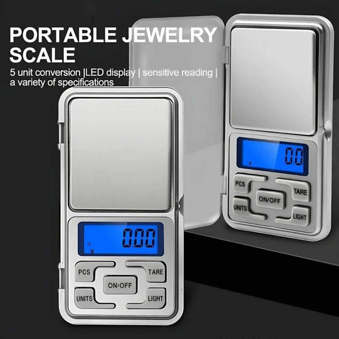 Portable 500g x 0.01g Mini Digital Scale Jewelry Pocket Balance Weight Gram LCD
