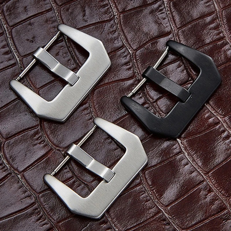 16 18 20 22 24 26mm Watch Buckle Clasp For Leather Rubber Watch Band Strap
