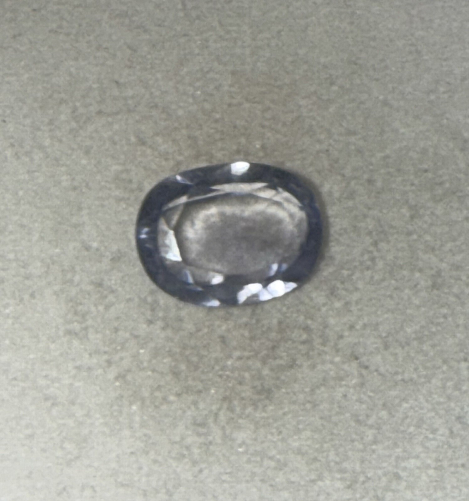 Flawless 5.95Ct. Pastel Blue Sapphire Brilliant Oval Facet Lab-Creation