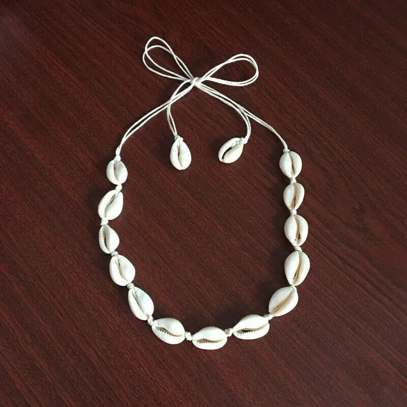 Boho Beach Bohemian Shell Choker Necklaces Women Girls Summer Fashion Jewelry