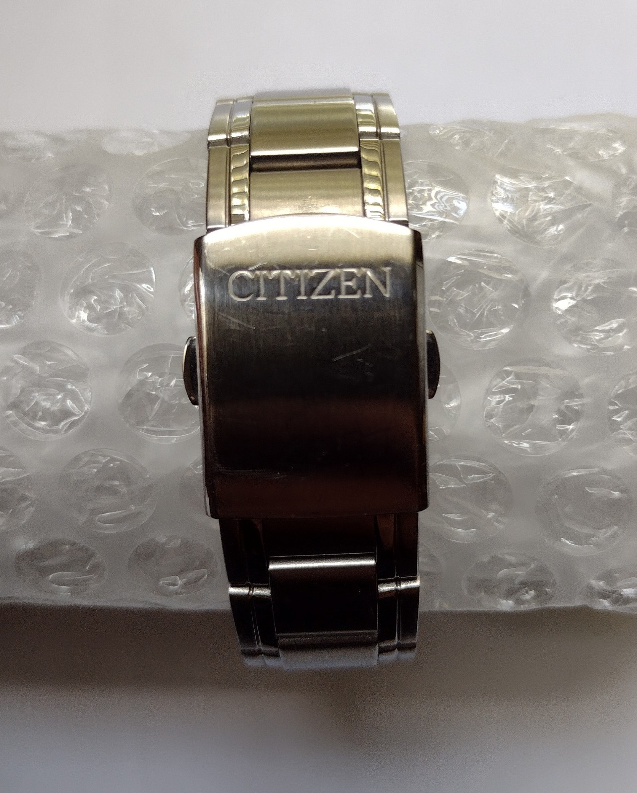 Citizen Quartz Royal Blue Stainless Steel Men’s Watch. SEE DESCRIPTION/PHOTOS