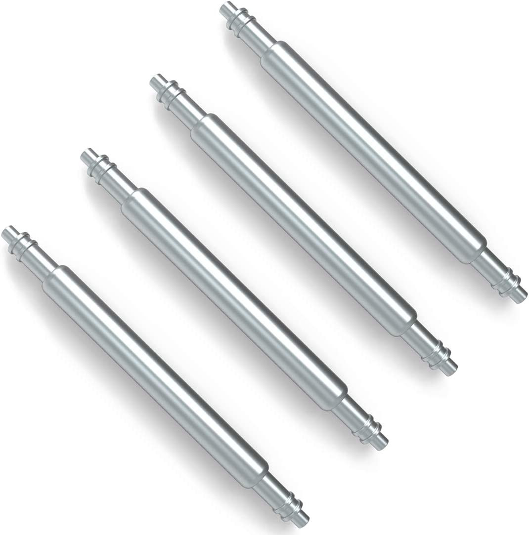 Wellfit Watch Pins, 1.8Mm Thickness Heavy Duty Spring Bar, 4 Pack Stainless Stee