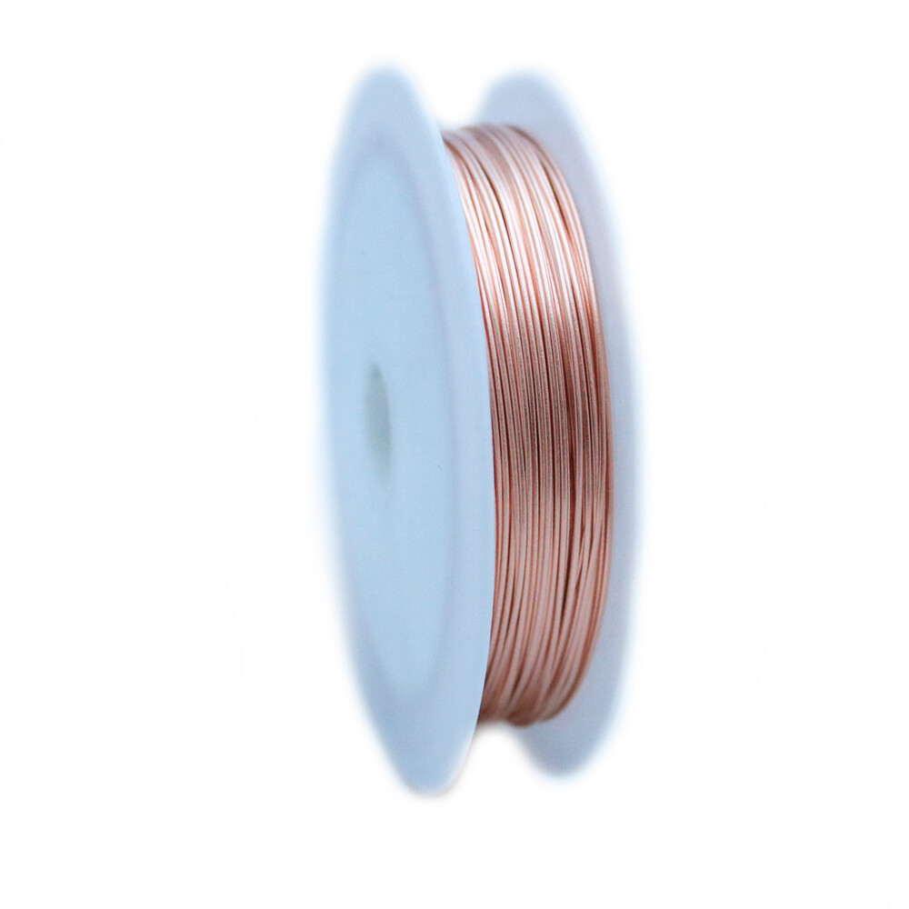 99.9% Pure Copper Wire Dead Soft Half Round 6 8 10 12 14 16 18 20 21 22 24 Gauge